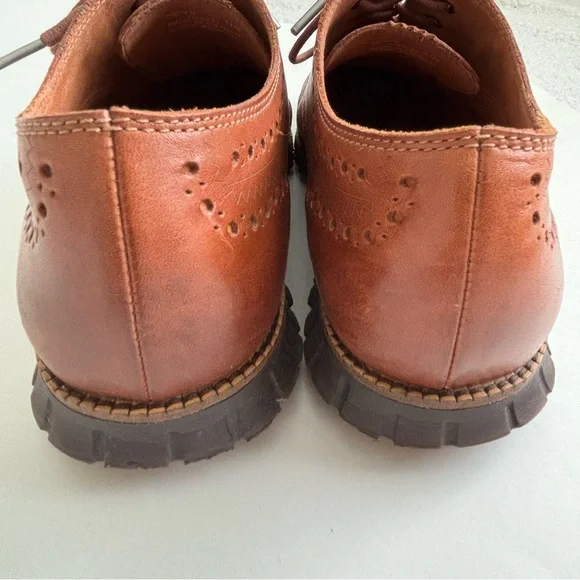 Cole Haan Brown Zerogrand Wingtip Oxfords Size 11 - Picture 2 of 14